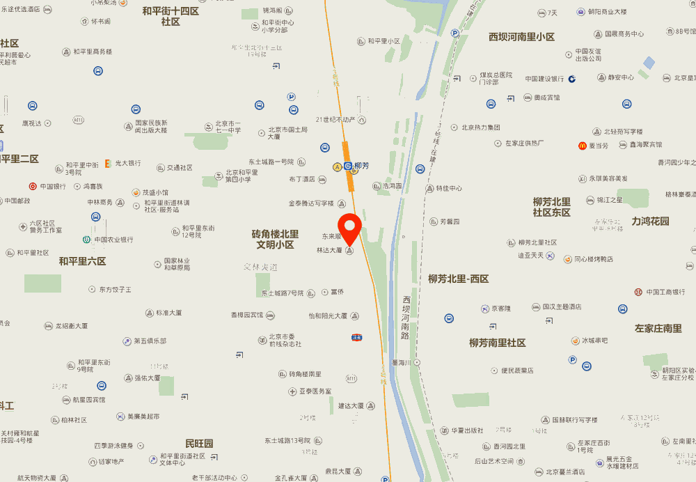 林达大厦位置地图